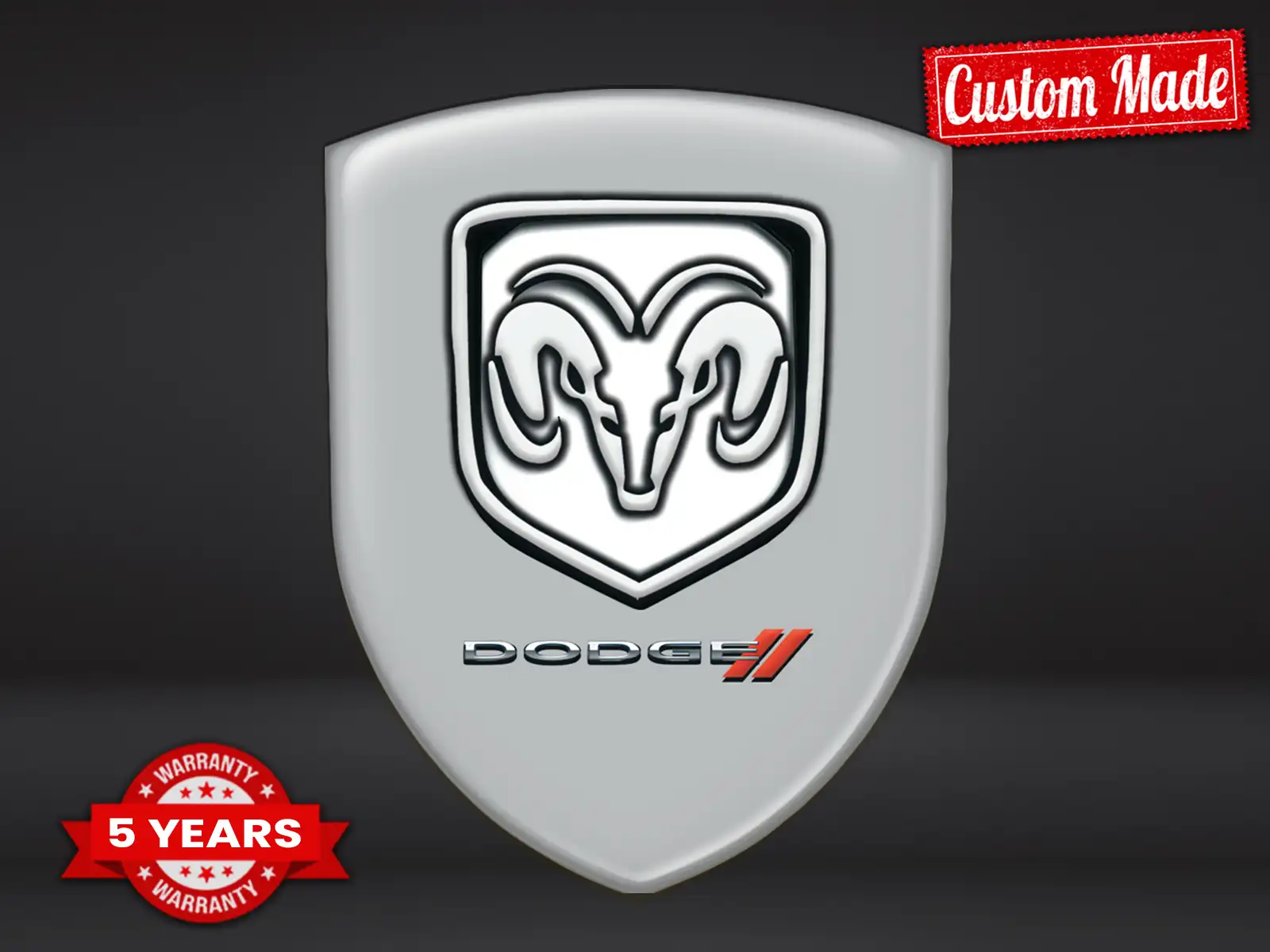 Dodge Banners Auto Personalizados Resistentes Profesional
